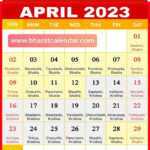 Pdf 2023 Calendar Hindu Archives BHARAT CALENDAR